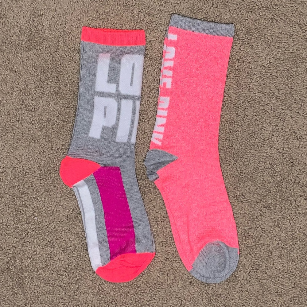 PINK Socks